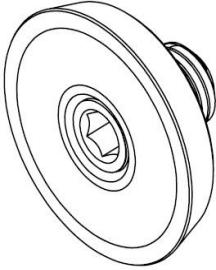 Line Drawing of Insert Magnet SWRM