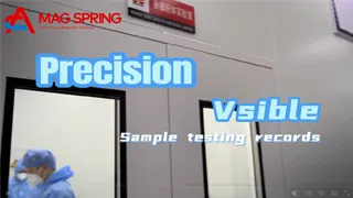 Teste de escala piloto e verificação de desempenho para soluções magnéticas personalizadas | MAG SPRING®